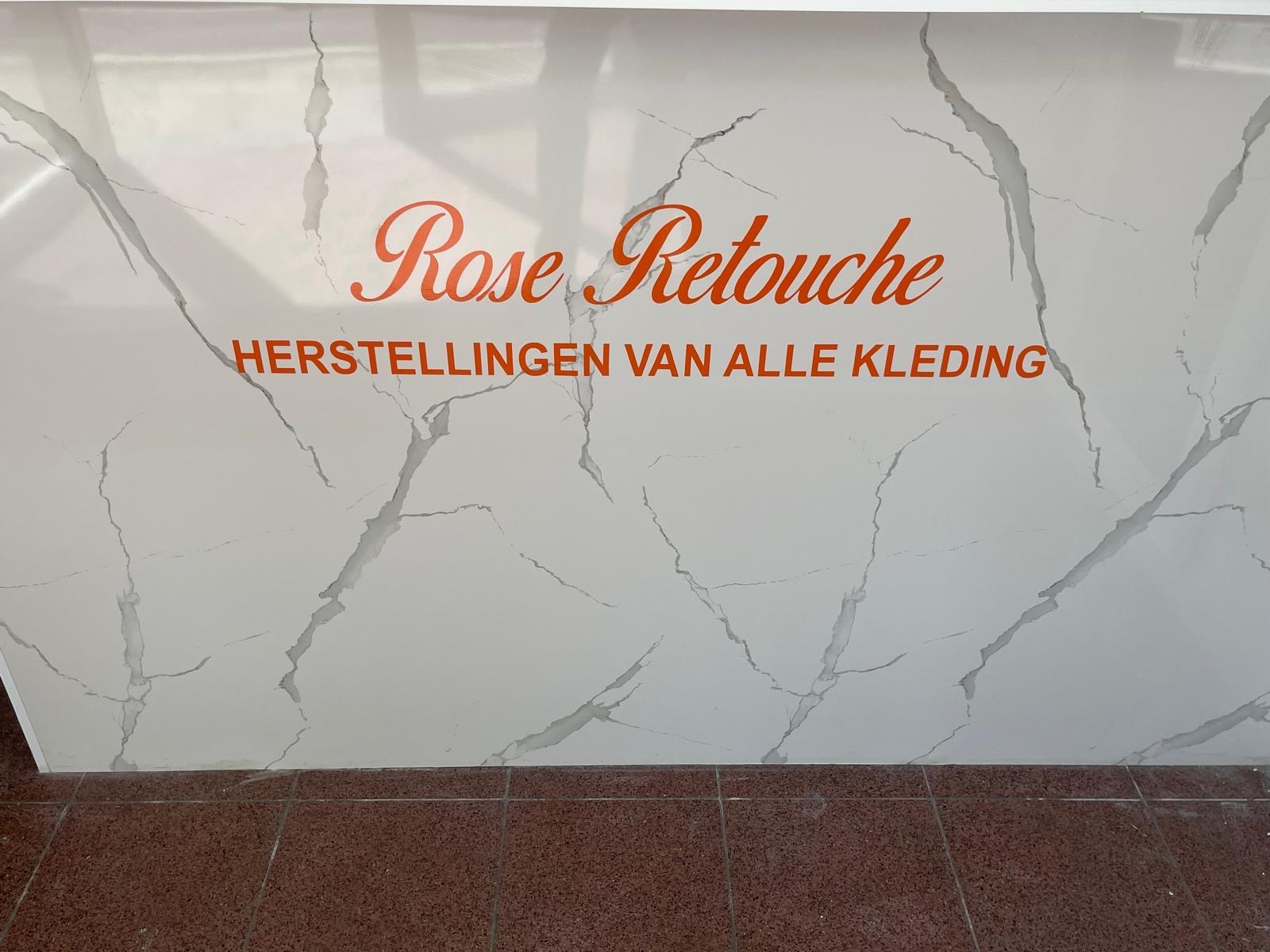 Rose Naai Atelier sign